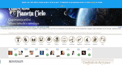 Desktop Screenshot of centrostudipianetacielo.it